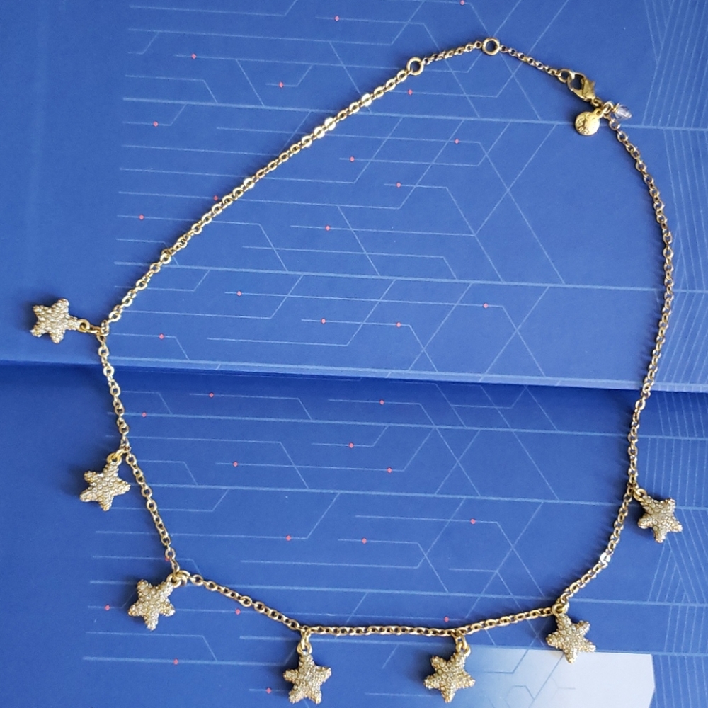 NWOT JCrew Crewcuts Pave Star Necklace